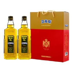 西班牙贝蒂斯特级初榨橄榄油 750ml*2礼盒